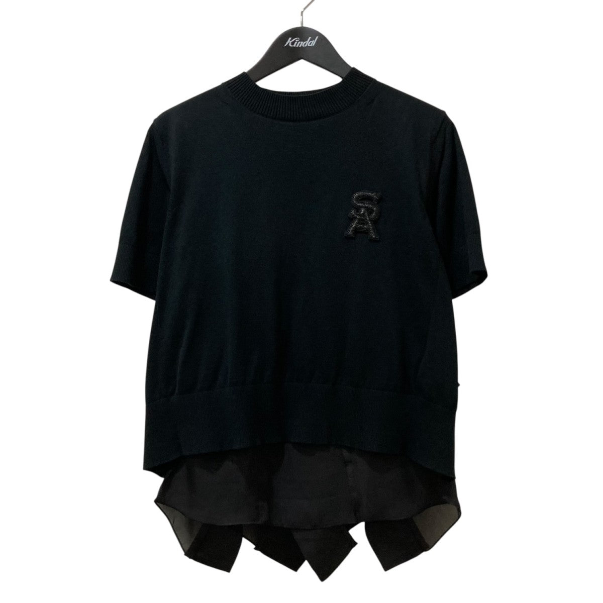 新品タグ付き⭐︎涼しげ♪sacai コットンシャツ★ストライプ sacai(サカイ) 20SSレイヤードストライプシャツ20-04885 20