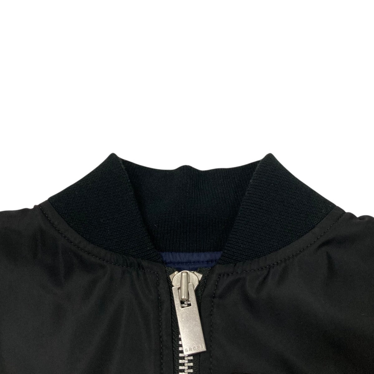 Sacaiサカイ／SCW-002 MA-1 ベスト／ブラック／3 sacai(サカイ) ボンバーベストSCW-002 SCW-002 ブラック サイズ