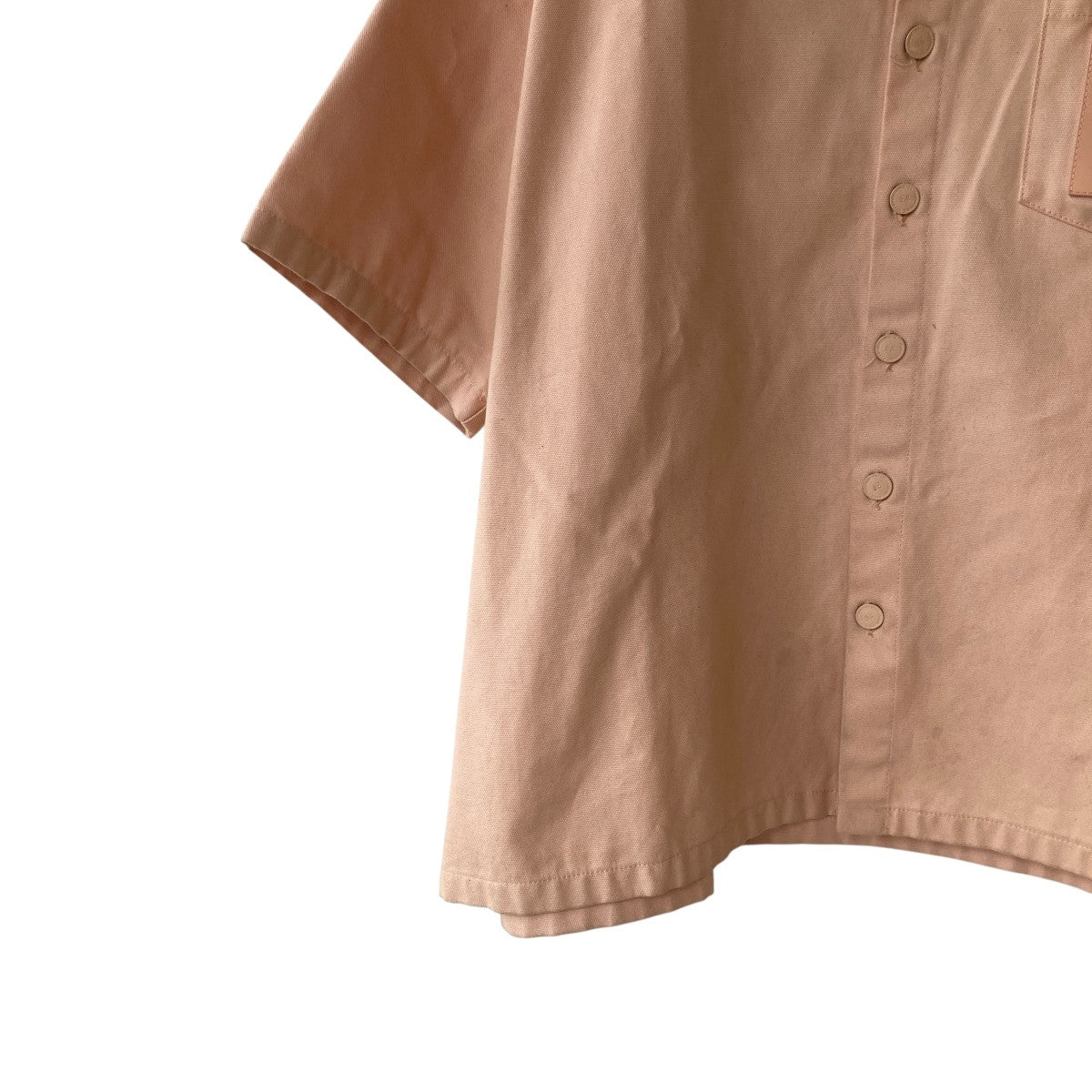 RAF SIMONS(ラフシモンズ) OS short sleeves denim shirts半袖シャツ