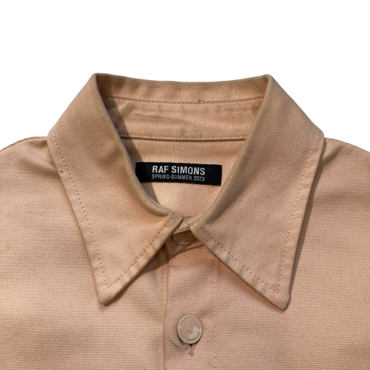 RAF SIMONS OS short sleeves denim shirts半袖シャツ7843123235 古着・中古-6枚目のアイテム画像