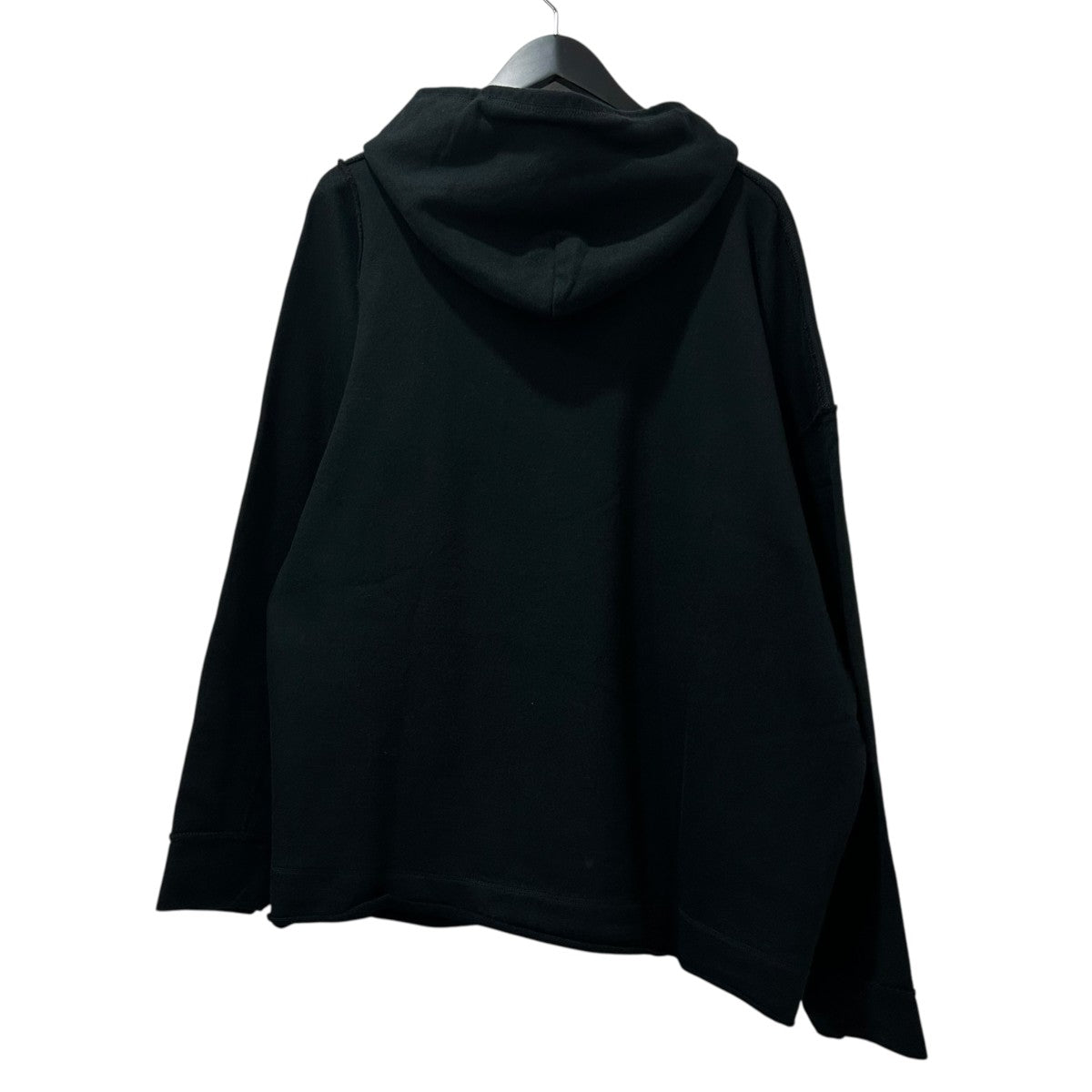 Slip Neck Hoodieアシンメトリーフーデッドパーカー012301060209