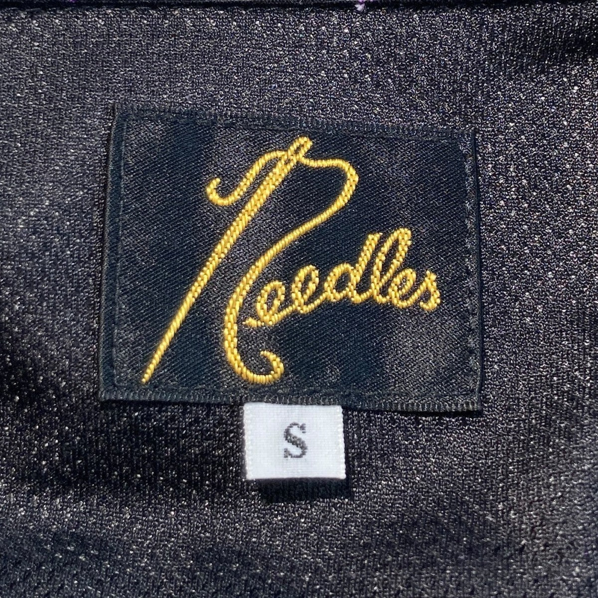 ブラック Needles ネイビー 半袖シャツ L 半袖 ストライプシャツ BLACK LABEL SS25 ブラック | ニューエラ