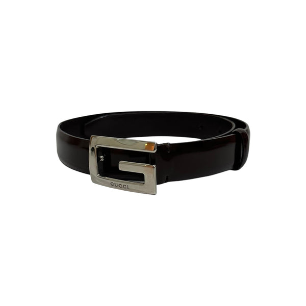 GUCCI(グッチ) Gバックルレザーベルト036-1046-1004 036-1046-1004