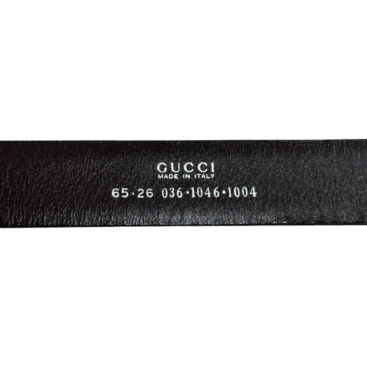 Gバックルレザーベルト036-1046-1004