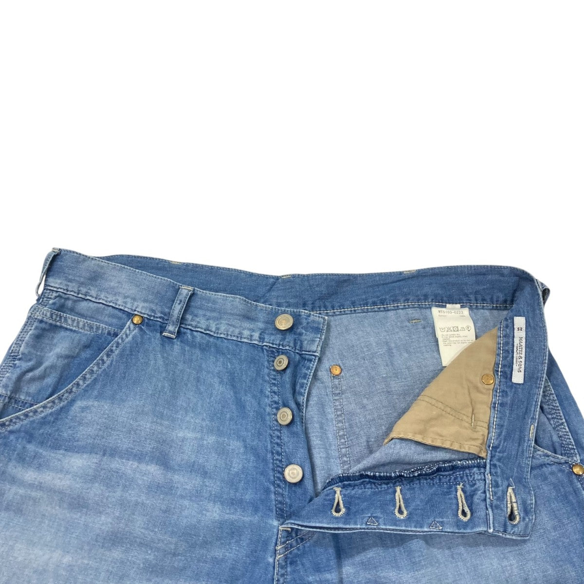パンツ MAATEE&SONS 25SS SHORT TROUSE MAATEE＆SONS(マーティーアンドサンズ) 2025SS SHORT TROUSE