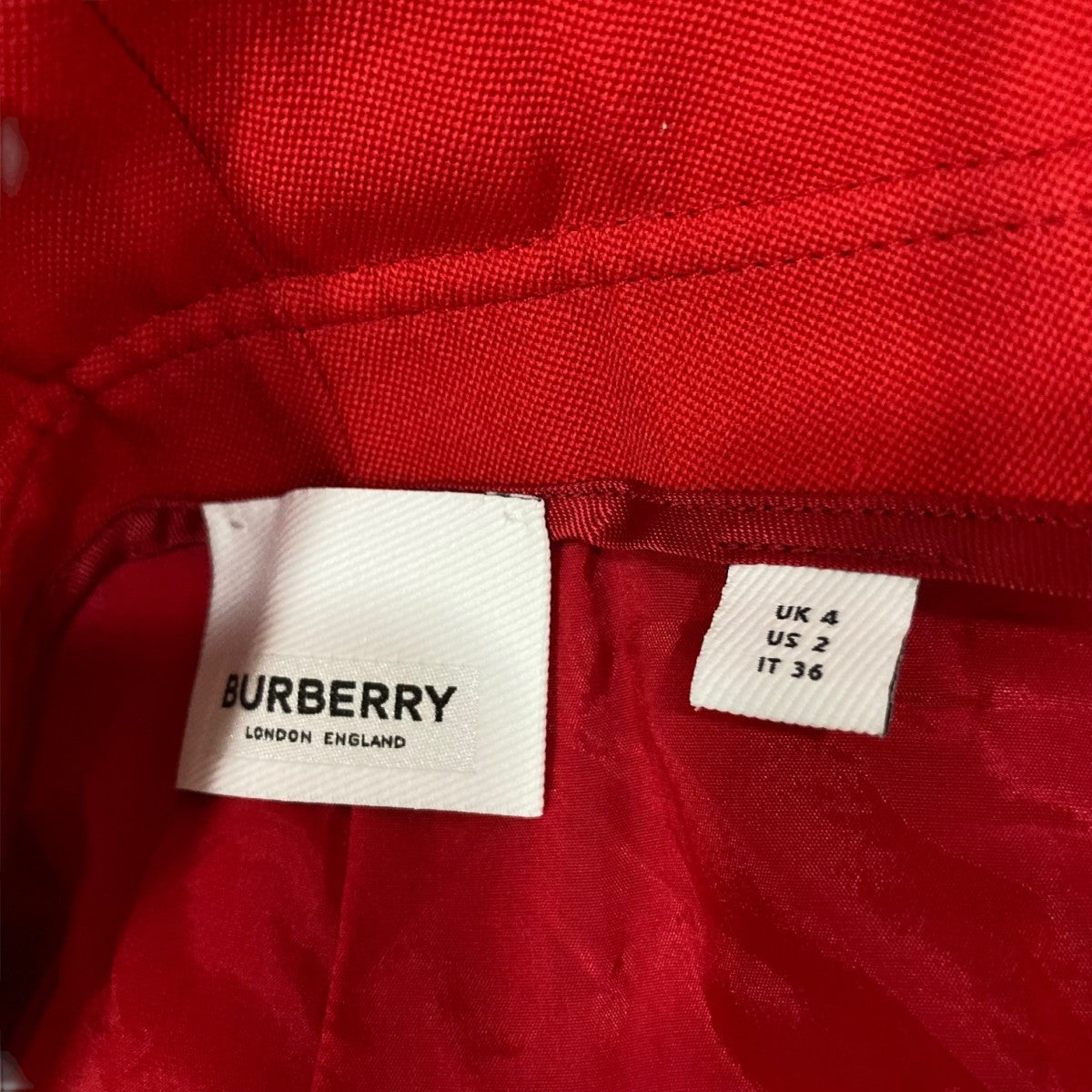 BURBERRY タックパンツ8016907 古着・中古-6枚目のアイテム画像