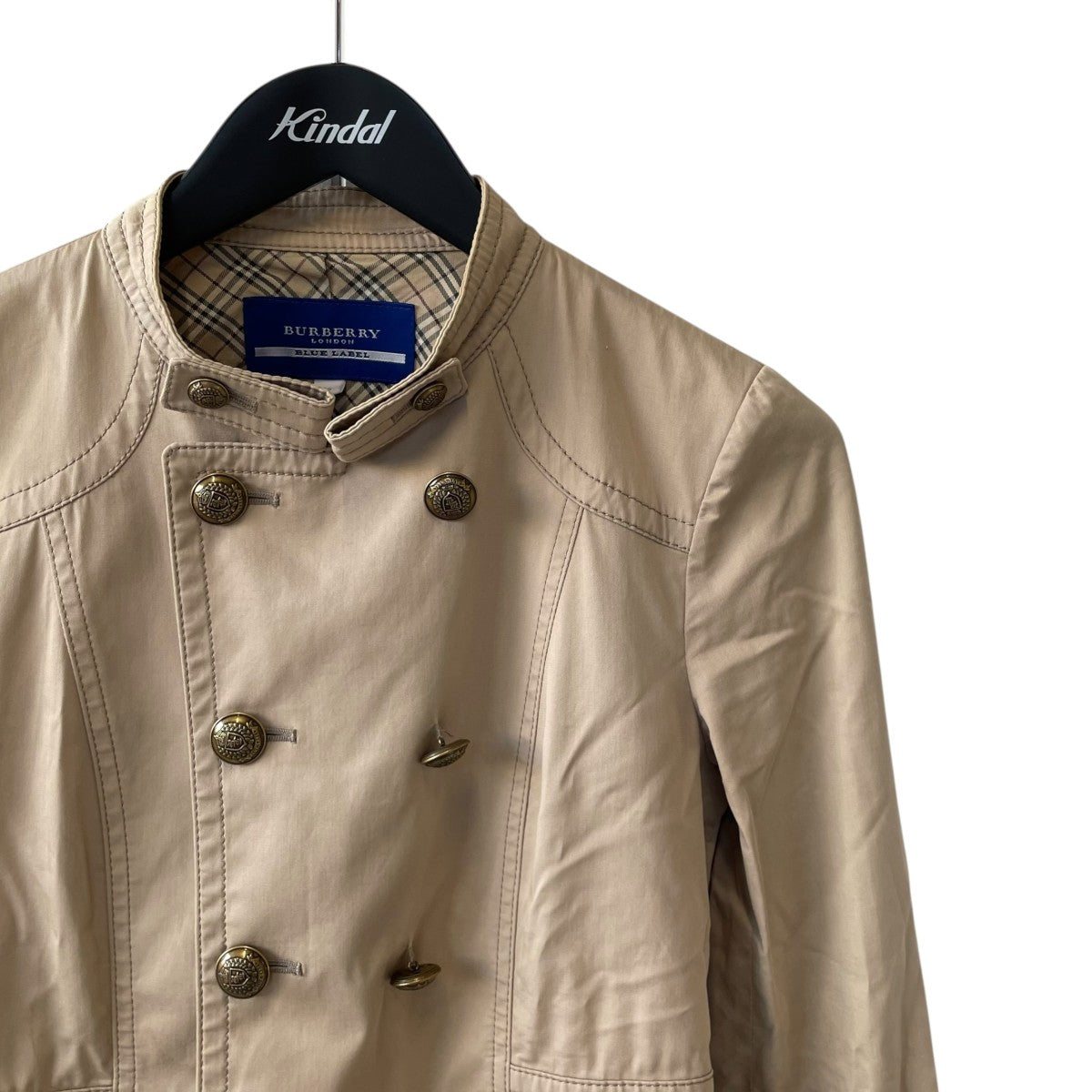 BURBERRY BLUE LABEL ホワイトジャケット バーバリーブルーレーベル BURBERRY BLUE LABEL ナイロン