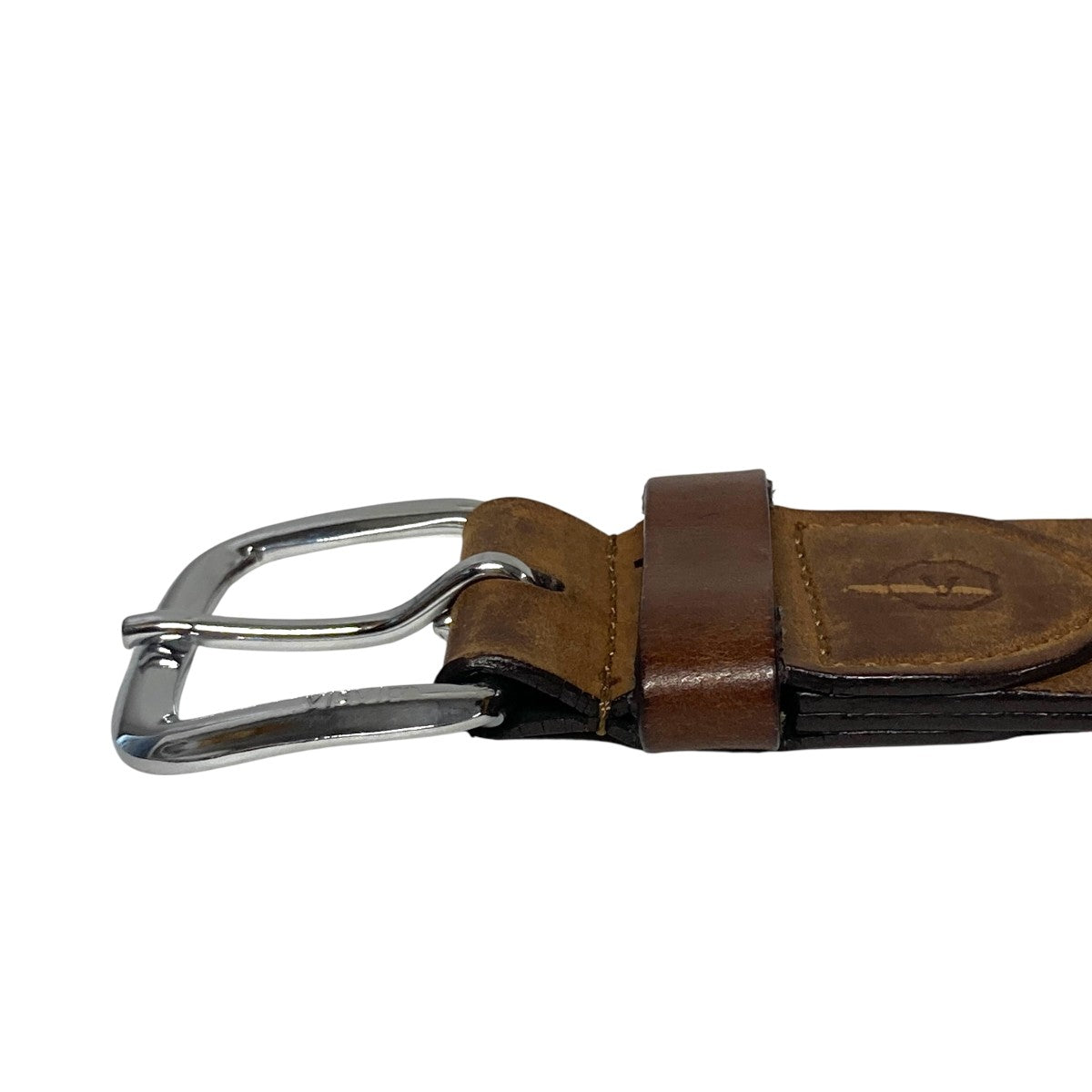 VISVIM(ビズビム) メッシュレザーベルト ブラウン サイズ 34｜【公式