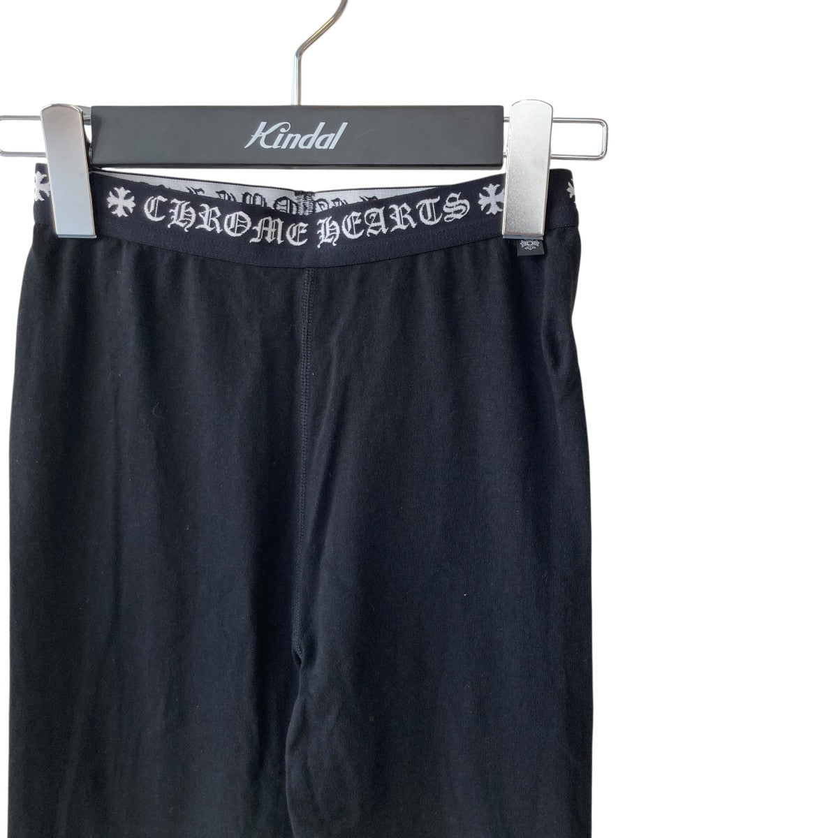 CHROME HEARTS GUNZE レギンスパンツ S CHROME HEARTS(クロムハーツ) レギンスパンツ ブラック サイズ S