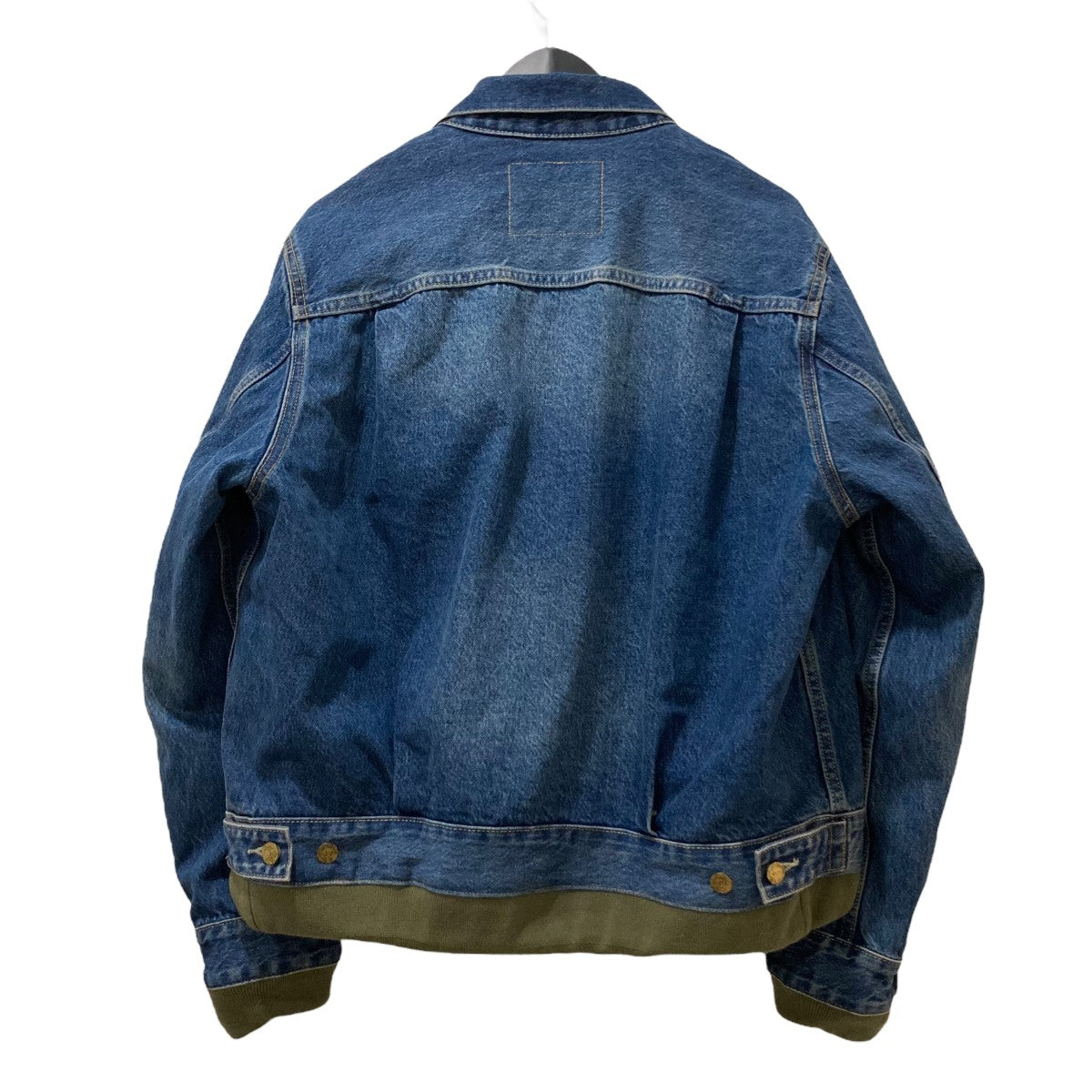 sacai×LEVI'S 2025SS Denim x Nylon Twill Reversible Blouson
