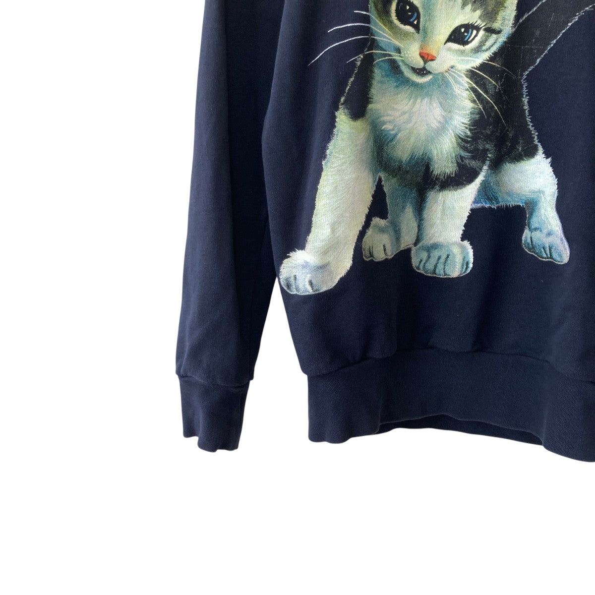 Vivienne Westwood ネコ柄スウェット（黒） Vivienne Westwood(ヴィヴィアンウエストウッド) キトゥン