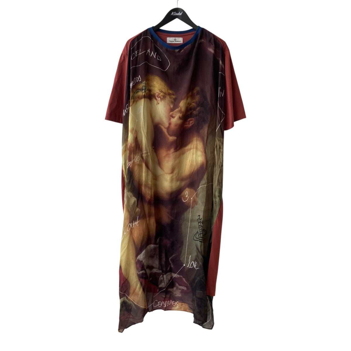 Vivienne Westwood KISS SWING DRESSワンピース12-10-541040 古着・中古-1枚目のアイテム画像