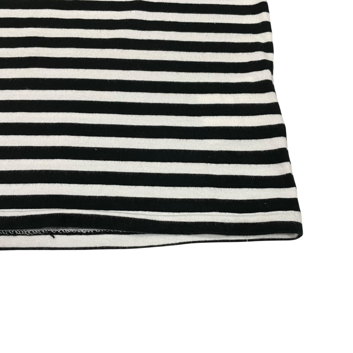 コムデギャルソン 長袖Tシャツ カットソー ボーダー ホワイト ブラック COMME des GARCONS】コムデギャルソン CDG ボーダー ロンT