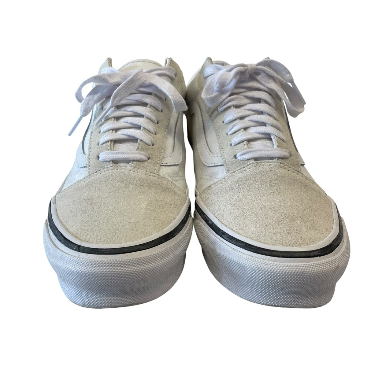 VANS×CDG OLD SKOOLスニーカー721278 721278 ホワイト×ベージュ