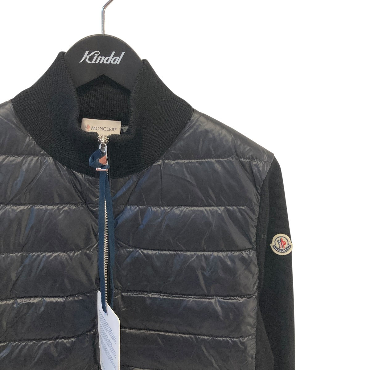 MONCLER ジップアップストライプジャケット Moncler zip-up Track Jacket | Blue | FARFETCH