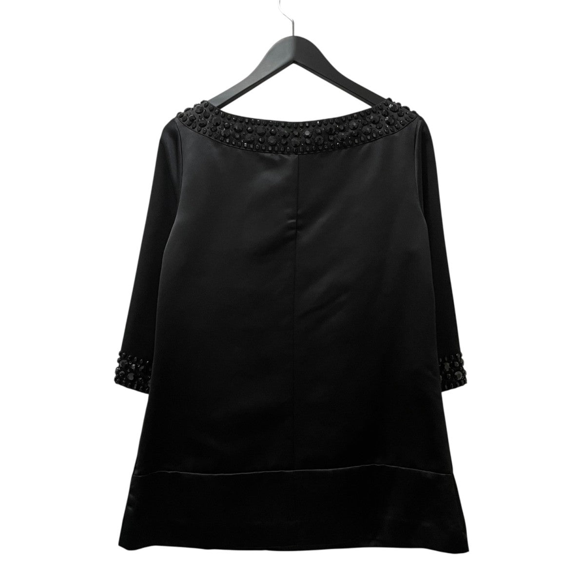 RED VALENTINO ビジューシルクワンピースCZ1130037 古着・中古-2枚目のアイテム画像