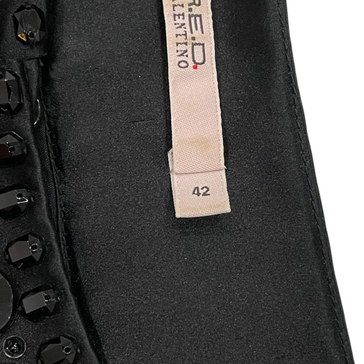 RED VALENTINO ビジューシルクワンピースCZ1130037 古着・中古-8枚目のアイテム画像