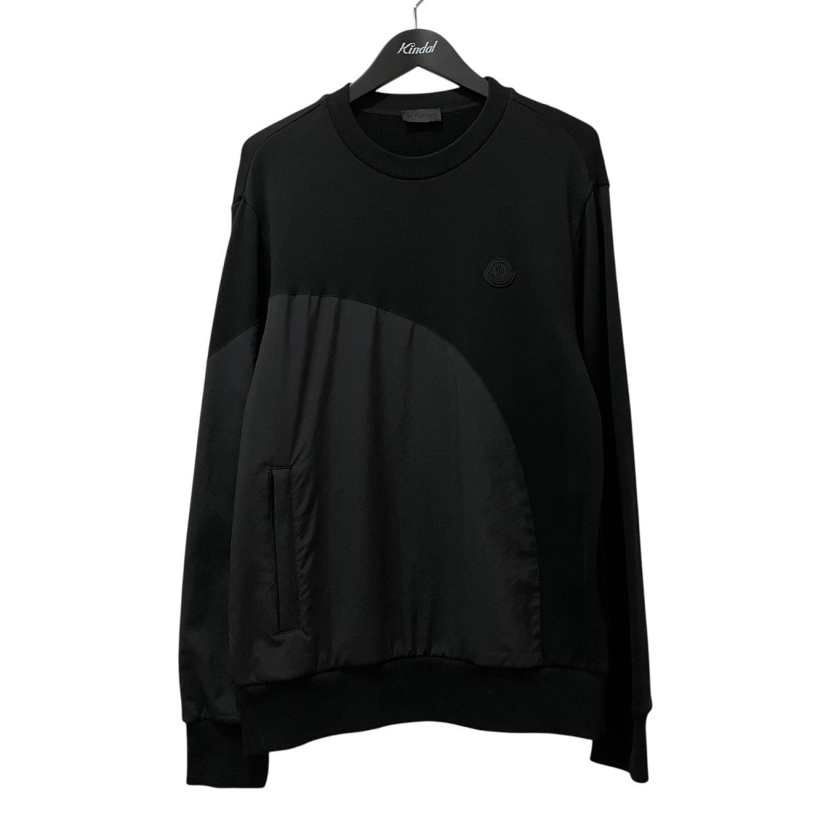 美品✨MONCLER×Fragment コラボ 藤原ヒロシ ロンT 長袖 黒 MONCLER×FRAGMENT HIROSHI FUJIWARA THUNDERBOLT PROJECT