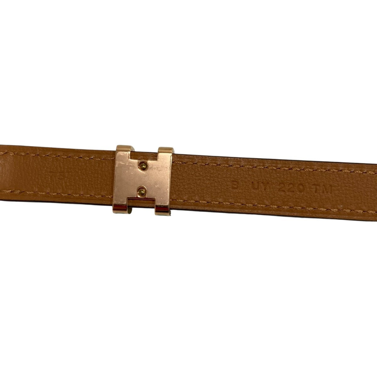 ◇エルメス◇ミニH/13MM/75/ベルト/刻印:B/ブランド HERMES(エルメス) ポップHベルトB刻印 B刻印 グリーン サイズ 75