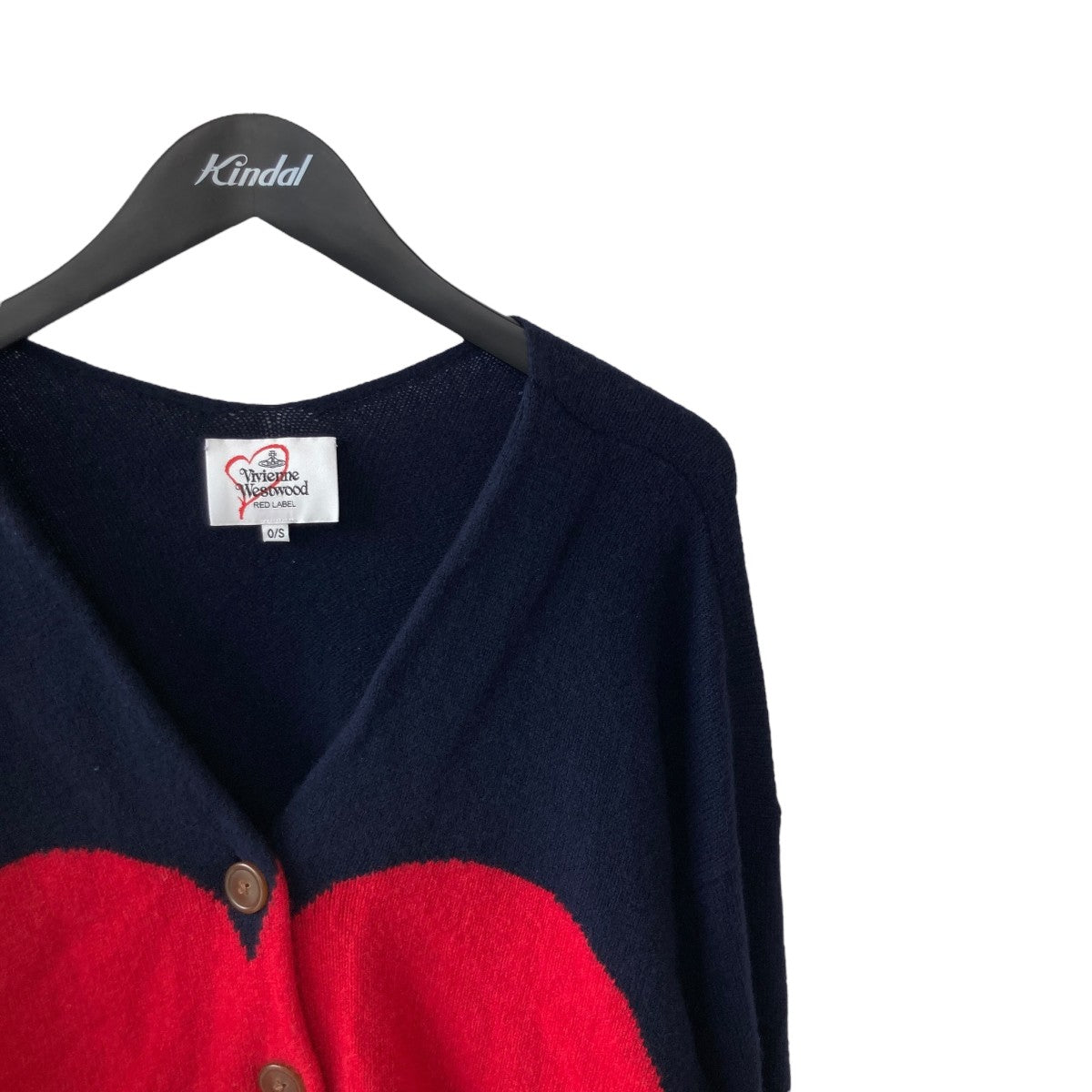 vivienne westwood ハート ニット カーディガン Vivienne Westwood（ヴィヴィアンウエストウッド）の「ｷｬﾝﾃﾞｨｰ