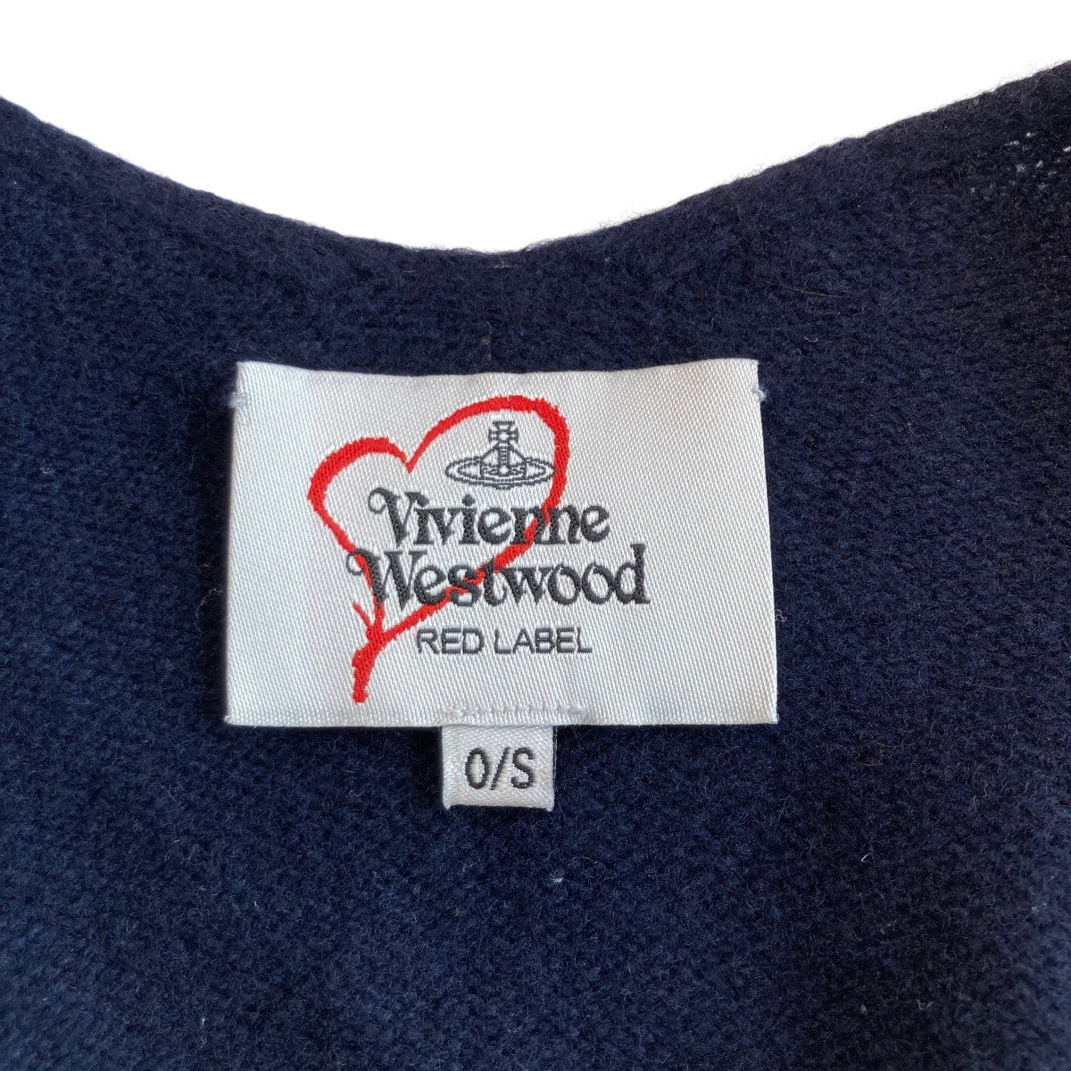 vivienne westwood ハート ニット カーディガン Vivienne Westwood（ヴィヴィアンウエストウッド）の「ｷｬﾝﾃﾞｨｰ