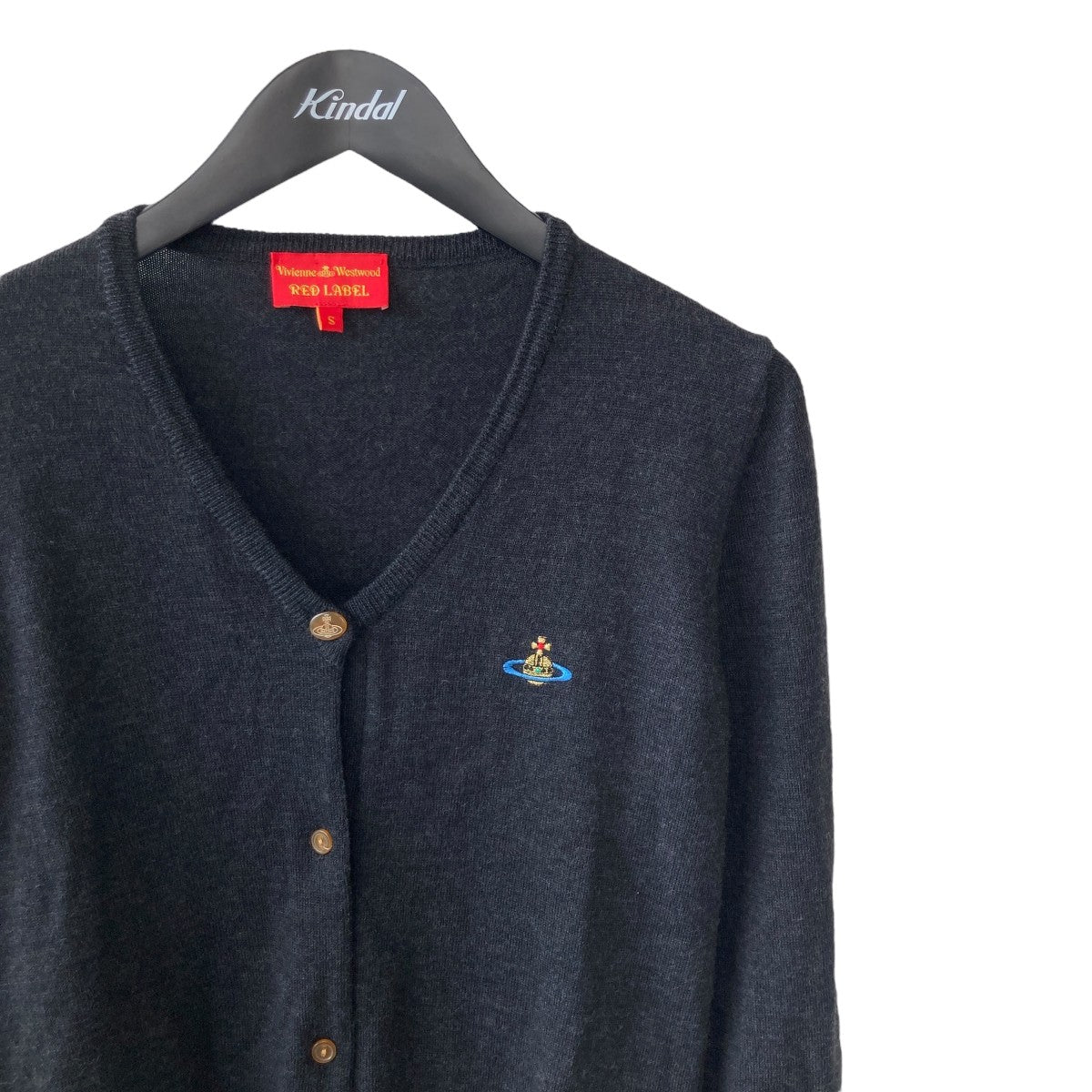 Vivienne Westwood RED LABEL カーディガン ネイビー Vivienne Westwood RED LABEL(ヴィヴィアンウエストウッドレッド