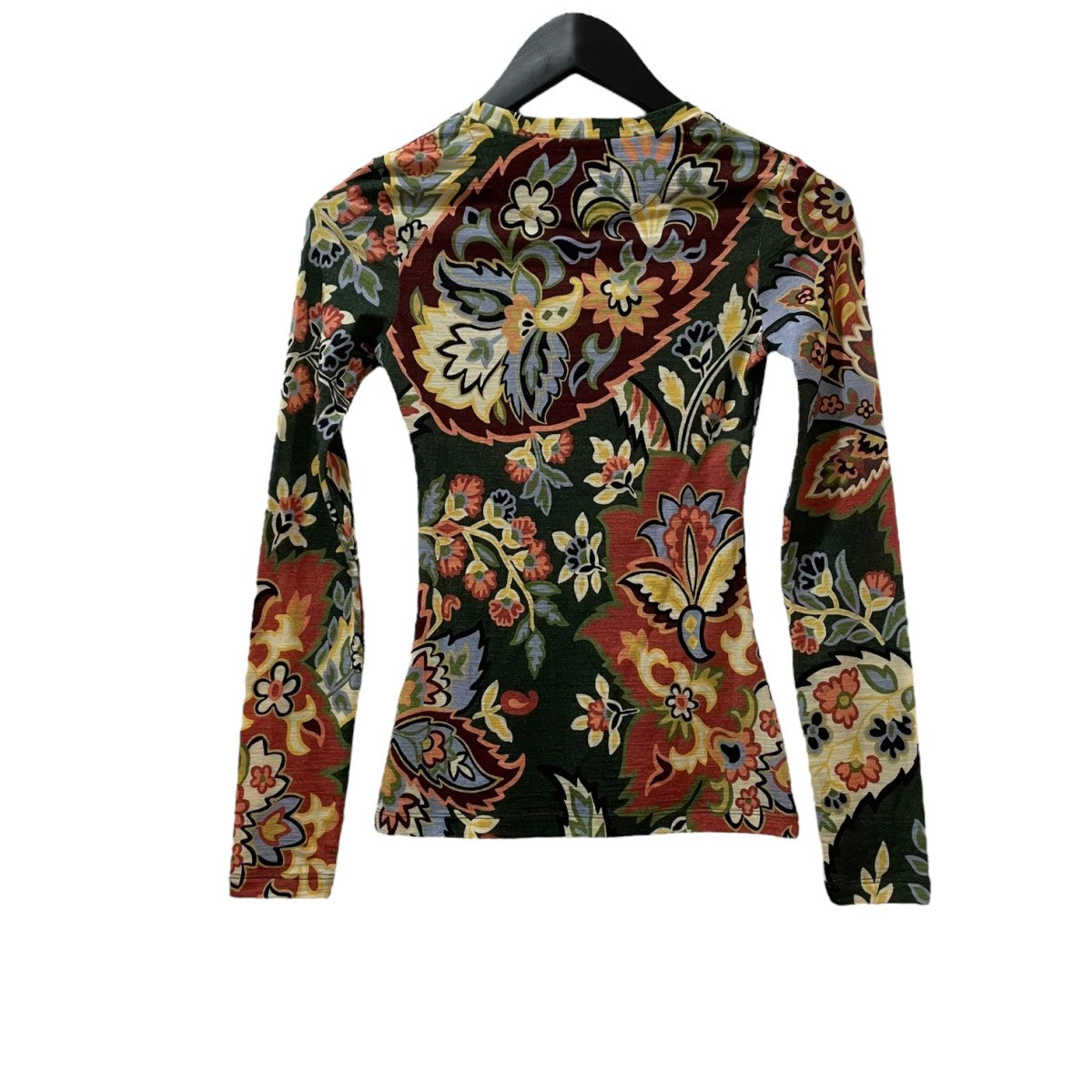 エトロ ETRO 半袖ニット 231-19657-9794 ベージュ×マルチカラー サイズ：40 ETRO(エトロ) 半袖ニット231-19657-9794 231-19657-9794