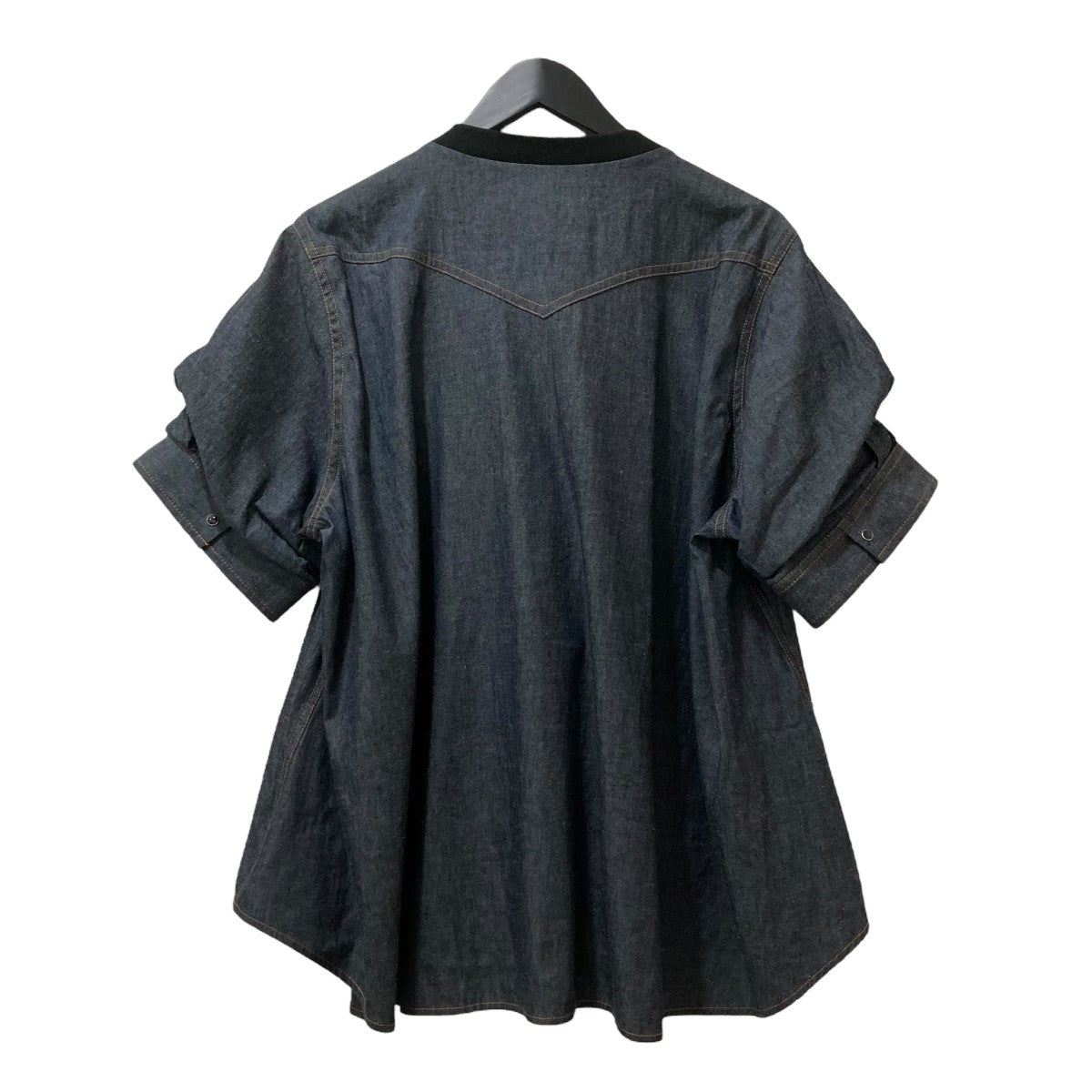 sacai(サカイ) 2025SS Dungaree x Cotton Jersey T-Shirt デニム