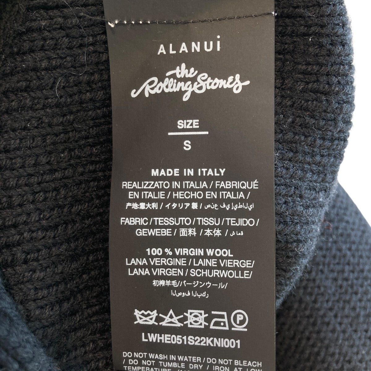 ALANUI ローリングストーンズ ウールニット ALANUI(アラヌイ) The Rolling Stones START ME UP SWEATER