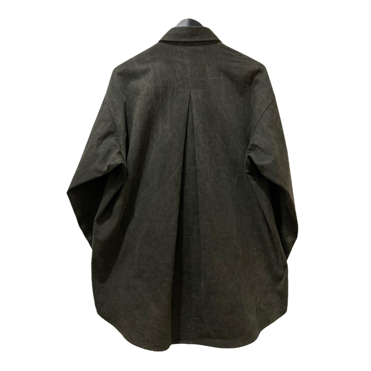 juha(ユハ) DYED SATIN LS SHIRTロングスリーブシャツ10210702-1