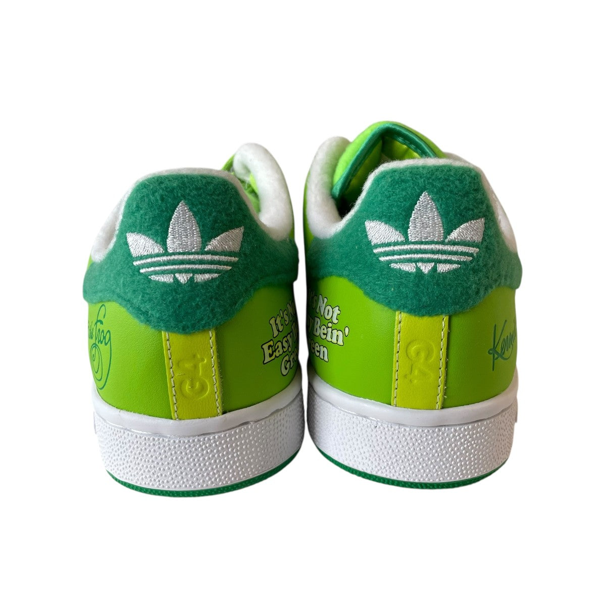 adidas x Kermit the Frog Light Greenスニーカー562898 古着・中古-4枚目のアイテム画像