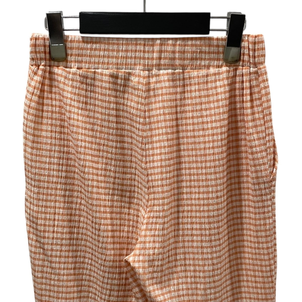 RHC Ron Herman ギンガムチェック柄イージーフレアパンツ Gingham Check Flaire Pants 3310600337 古着・中古-3枚目のアイテム画像