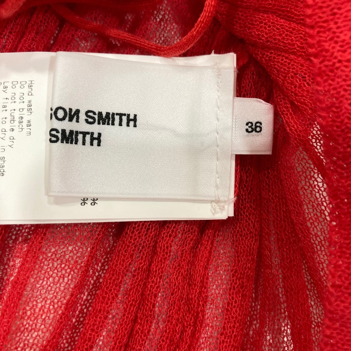 JANE SMITH バックオープンリボンカットソー　レア！ JANE SMITH バックオープンリボンカットソー レア！