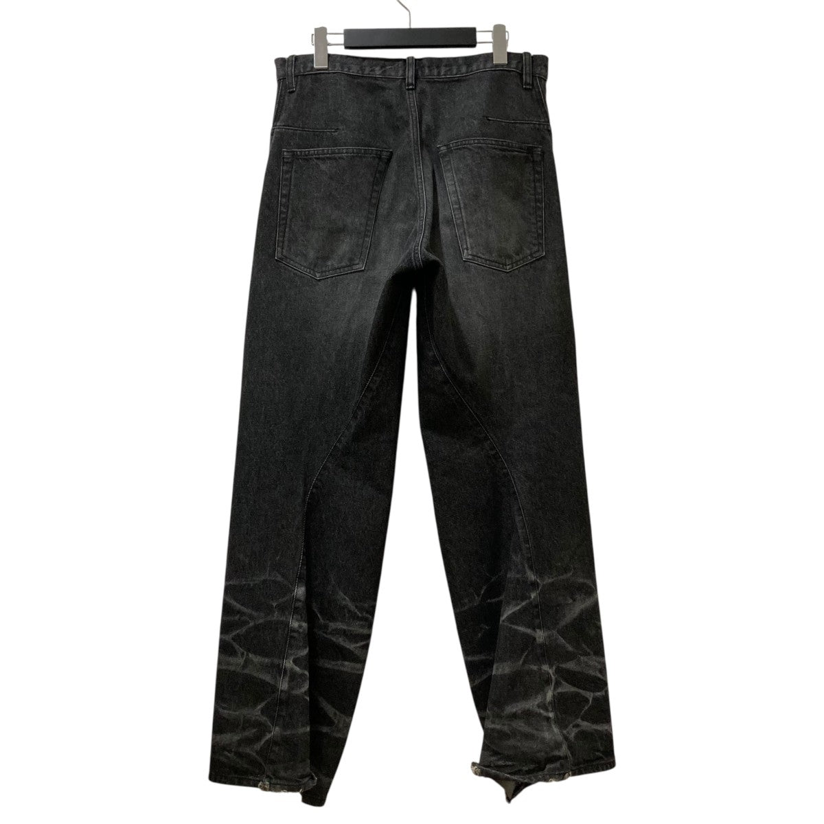 NVRFRGT(ネバーフォーゲット) 25SS 3D TWISTED WIDE LEG JEANS