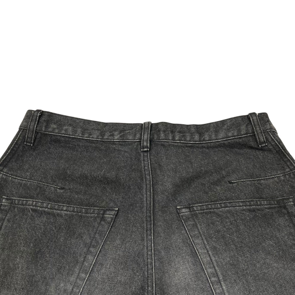 NVRFRGT(ネバーフォーゲット) 3D TWISTED WIDE LEG JEANSワイド