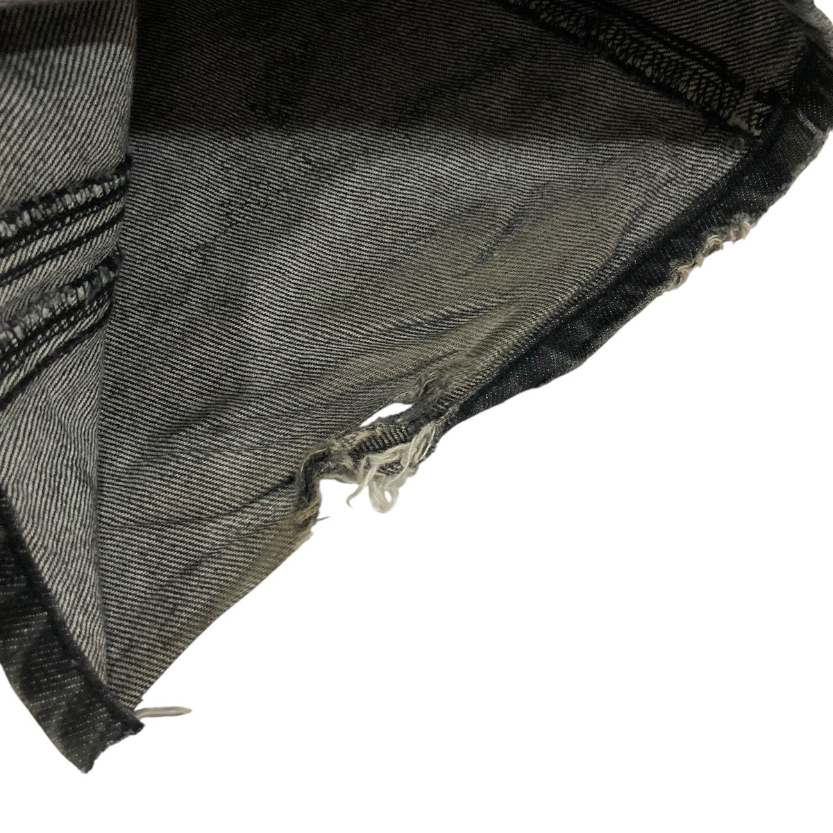 NVRFRGT(ネバーフォーゲット) 3D TWISTED WIDE LEG JEANSワイド