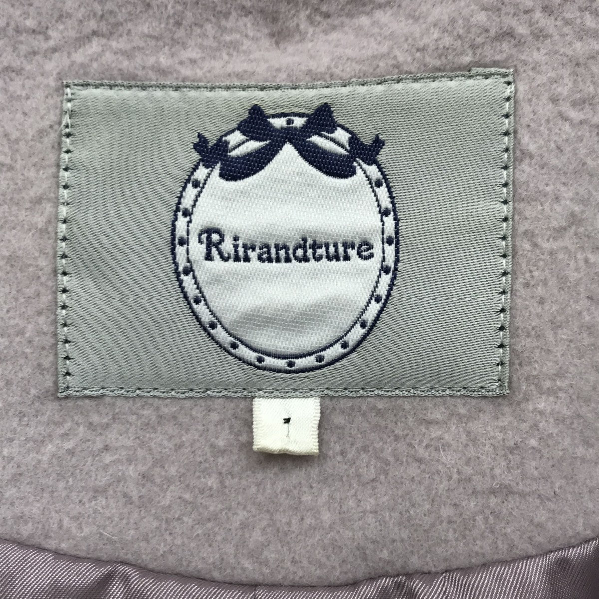 Rirandture NEWストール付Aラインコート80329670 古着・中古-3枚目のアイテム画像