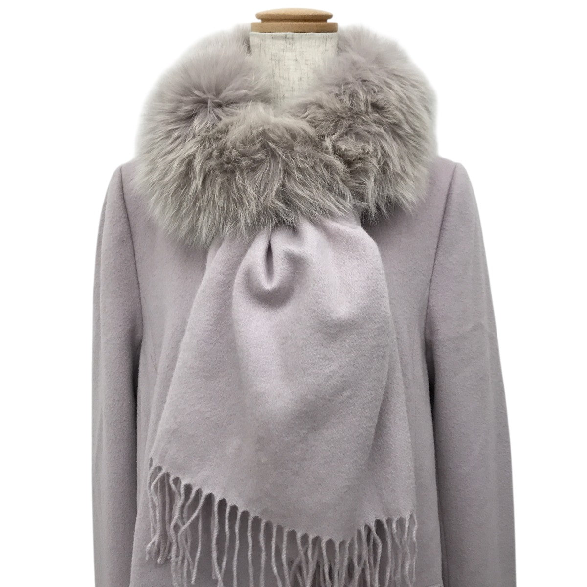 Rirandture NEWストール付Aラインコート80329670 古着・中古-5枚目のアイテム画像