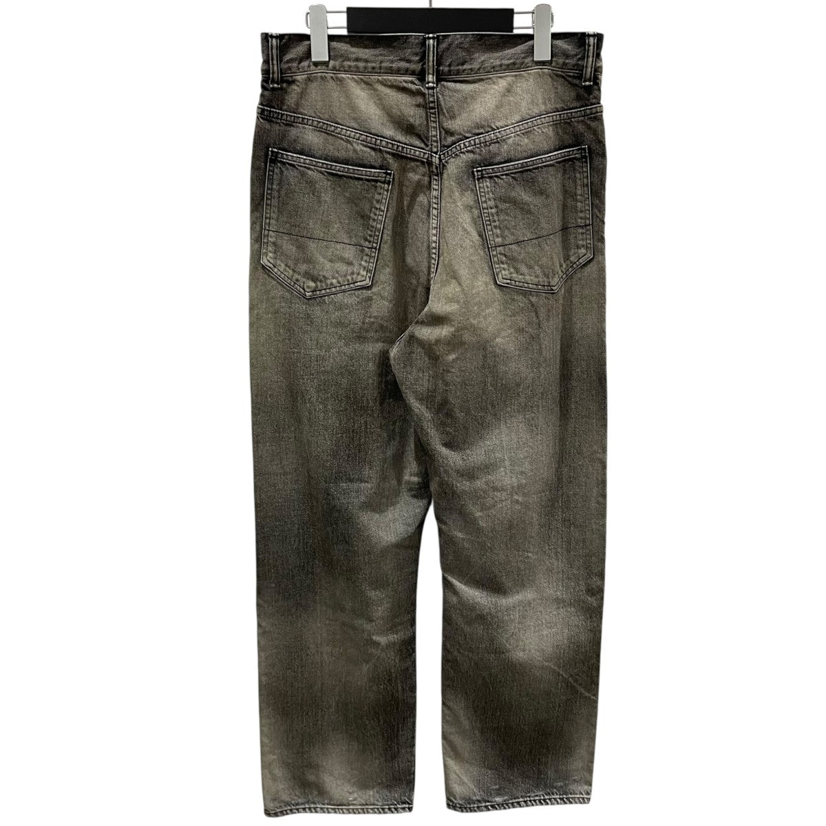 ANCELLM(アンセルム) 加工デニムパンツ USED STRAIGHT 5P DENIM PANTS