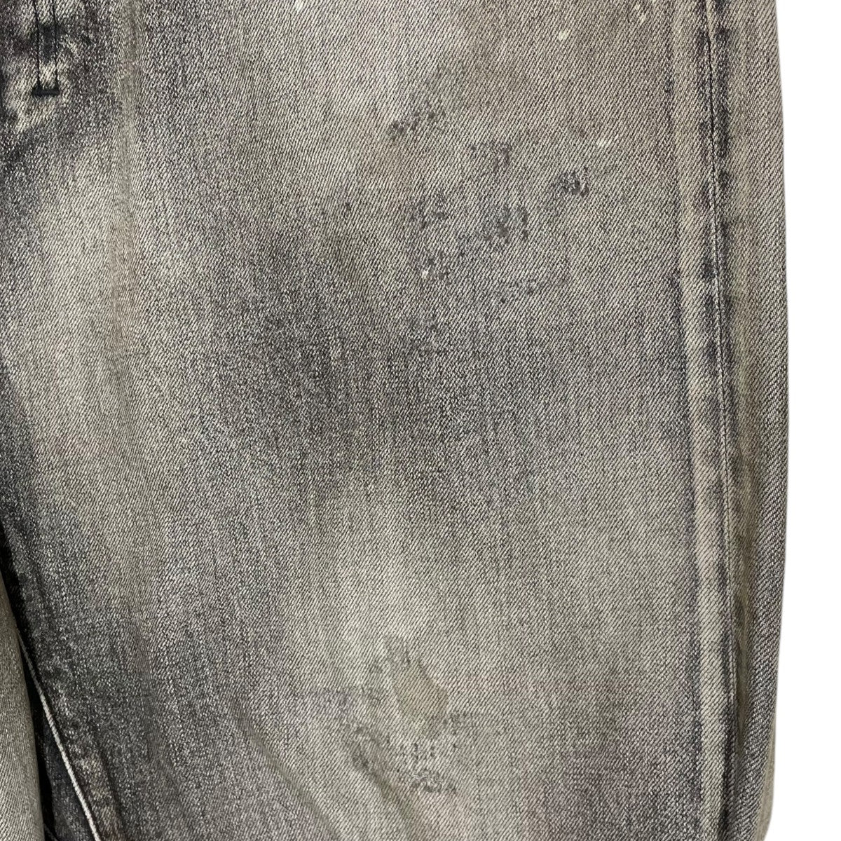 ANCELLM(アンセルム) 加工デニムパンツ USED STRAIGHT 5P DENIM PANTS