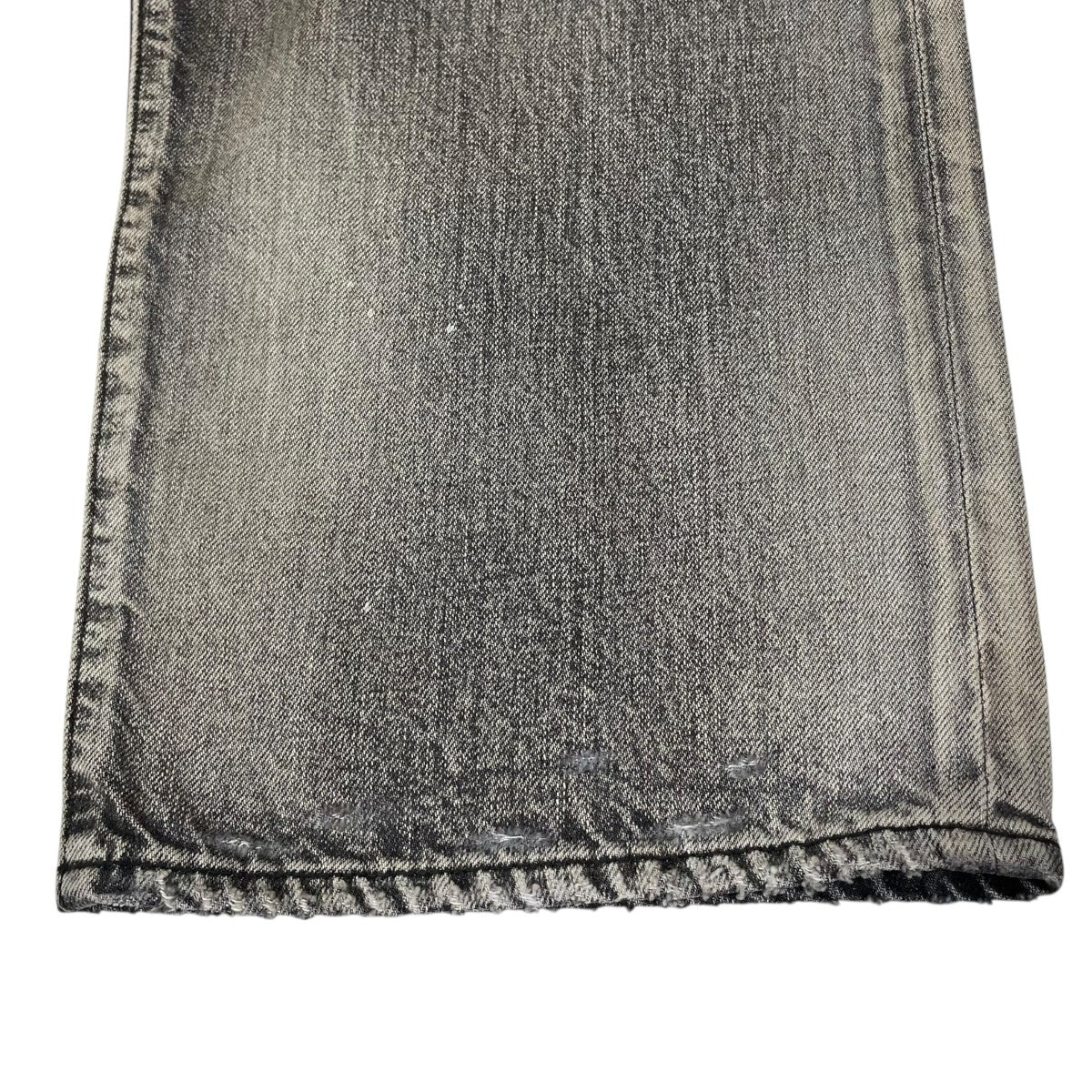 ANCELLM(アンセルム) 加工デニムパンツ USED STRAIGHT 5P DENIM PANTS