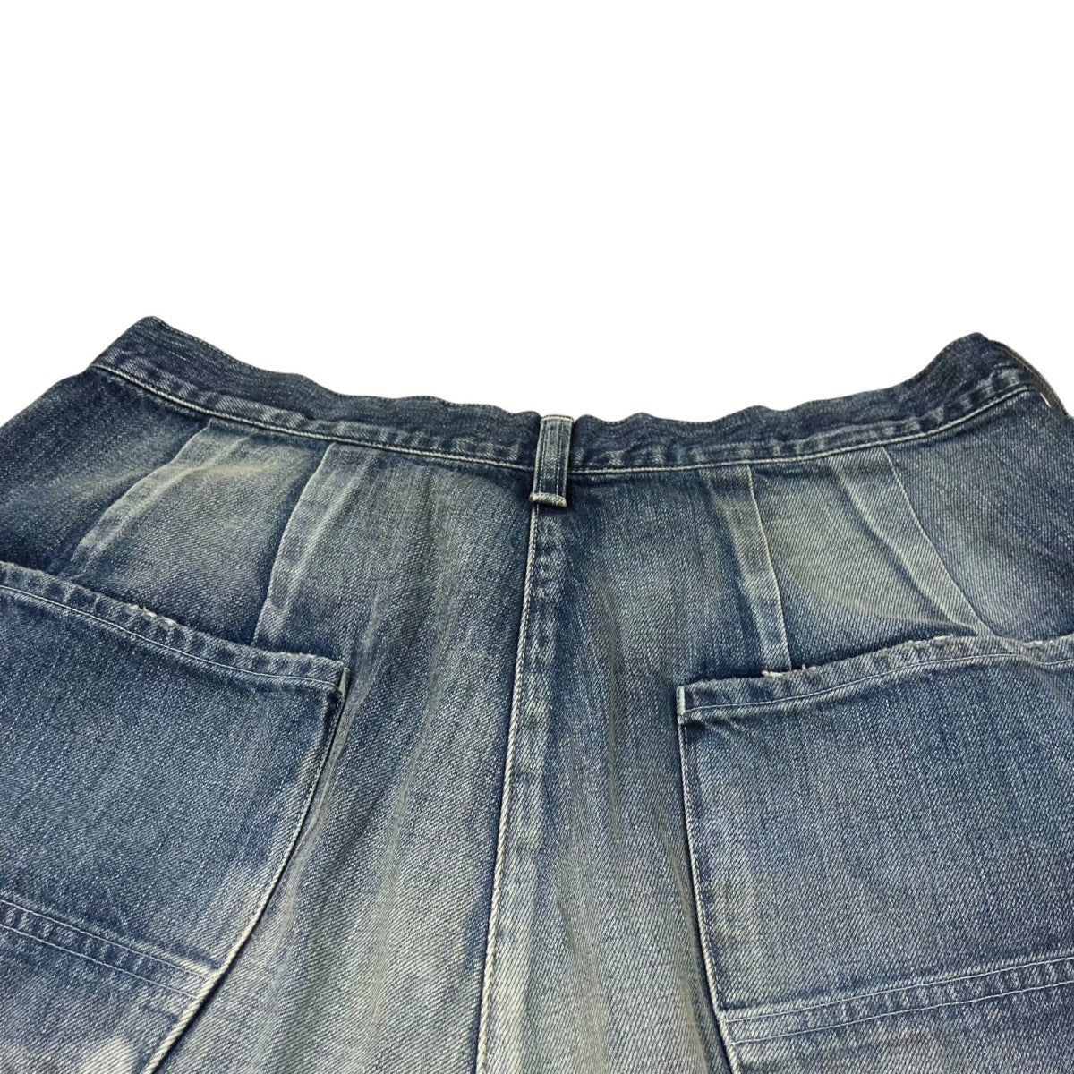 ANCELLM 2025AW BOXY DENIM PAINTER SHORT パンツ 25031597001030 古着・中古-4枚目のアイテム画像