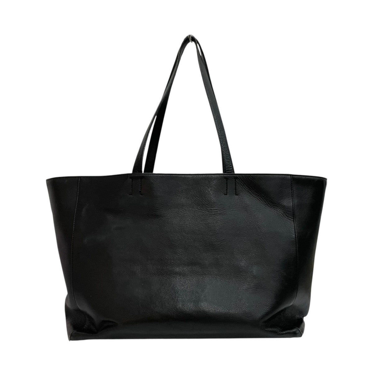 A4可 美品 バレンシアガ レザー トートバッグ パンチング ロゴ ブラック BALENCIAGA バレンシアガ バッグ レディース ショッピングトート