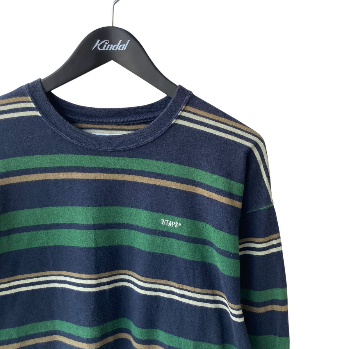 WTAPS 212ATDT-CSM36 長袖Tシャツ WTAPS 21AW JAM LS TEE ボーダーカットソー ロンT 長袖Tシャツ