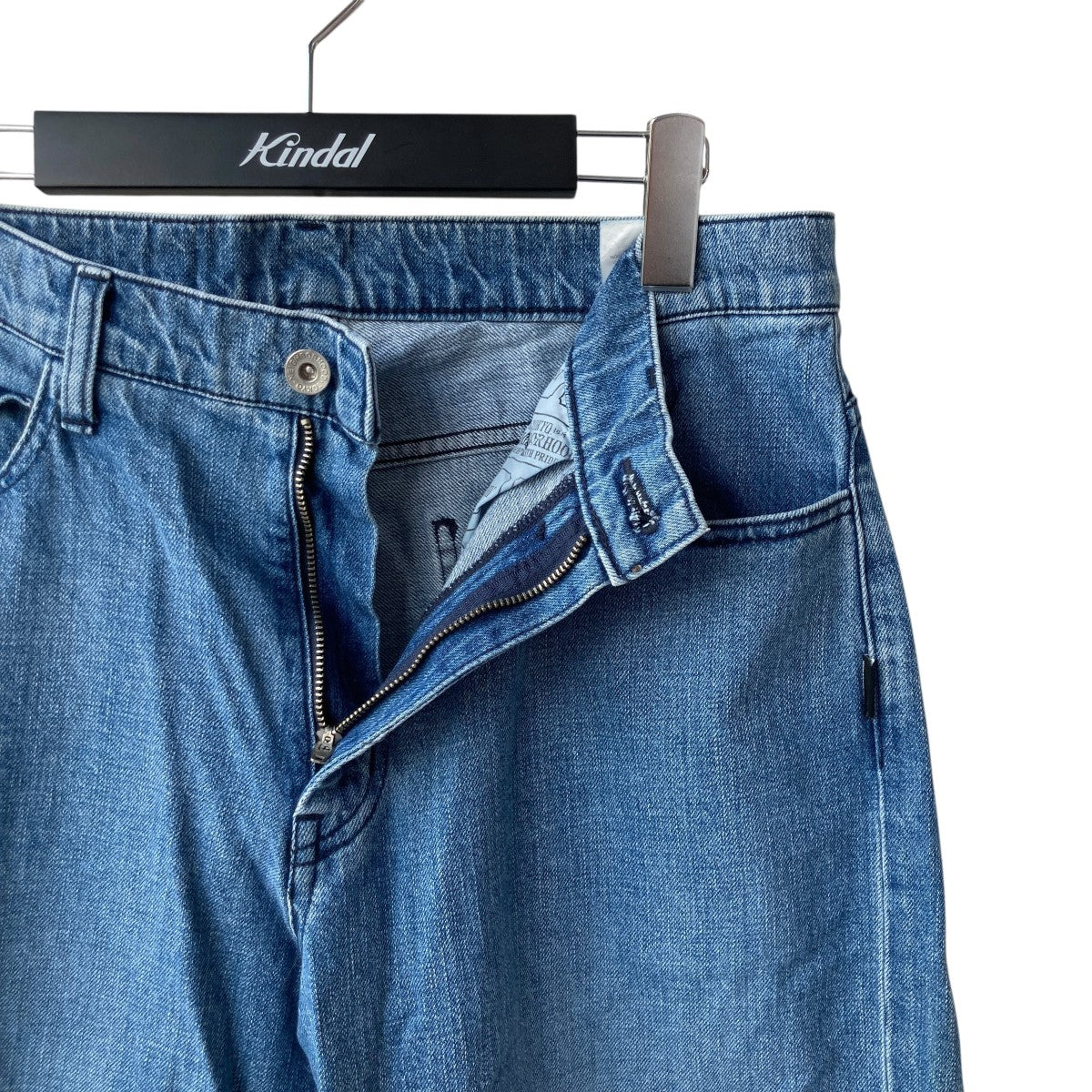 NEIGHBORHOOD デニムパンツ ダークブルー NEIGHBORHOOD(ネイバーフッド) 23SSBAGGYSILHOUETTE DENIM PANTS