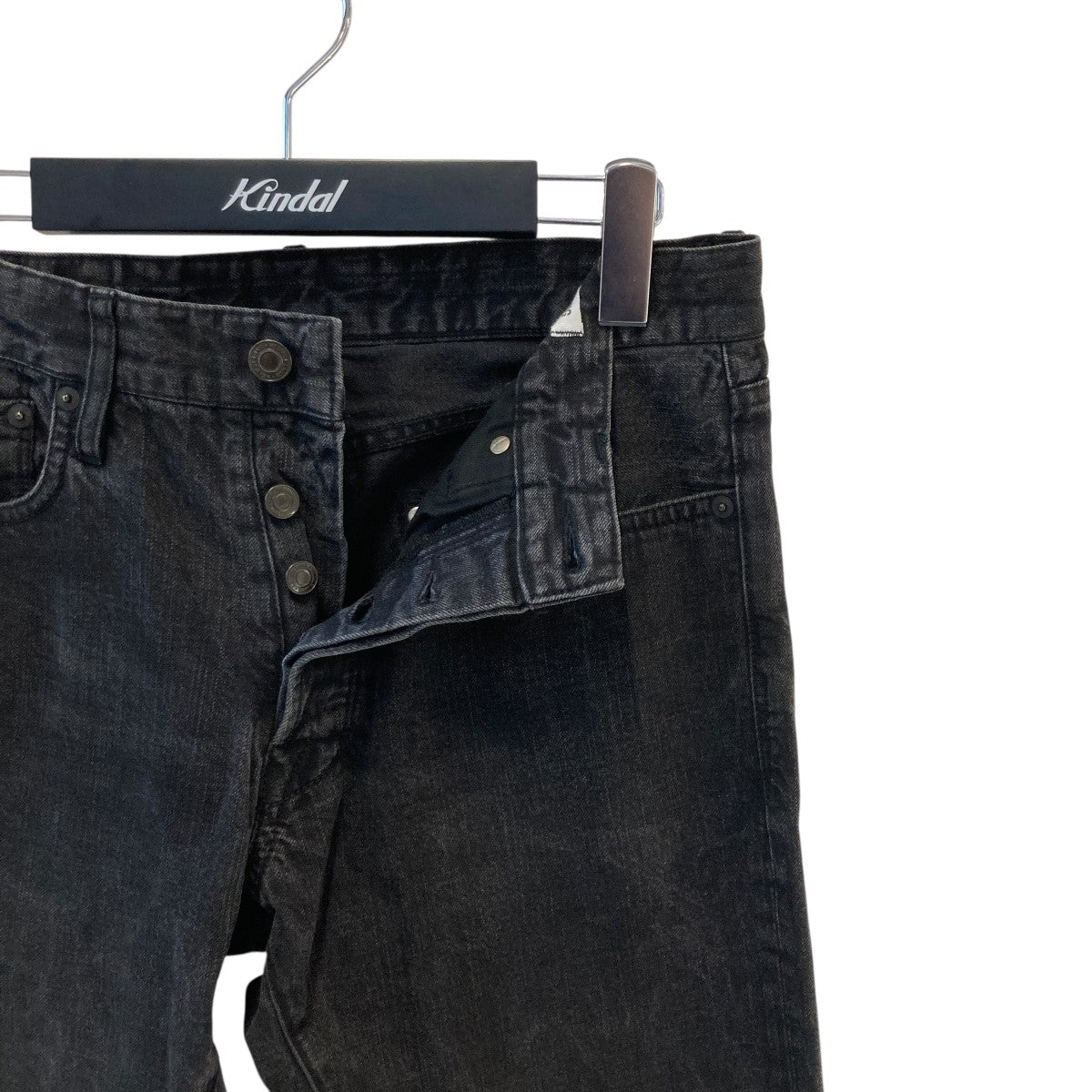 H469*HELMUT LANG ヘルムートラング☆パンツ☆黒ブラック☆4 HELMUT LANG ヘルムートラング 本人期 coated black denim