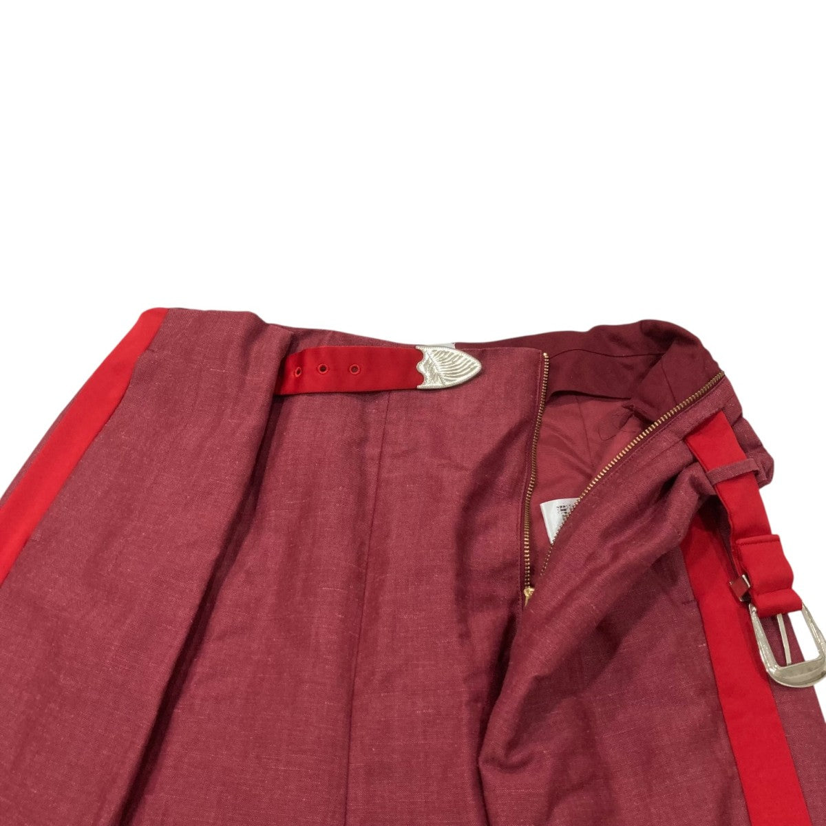 TOGA PULLA シャンブレーウールパンツ 36(※お直し済) 38894199b_b_09_215.jpg