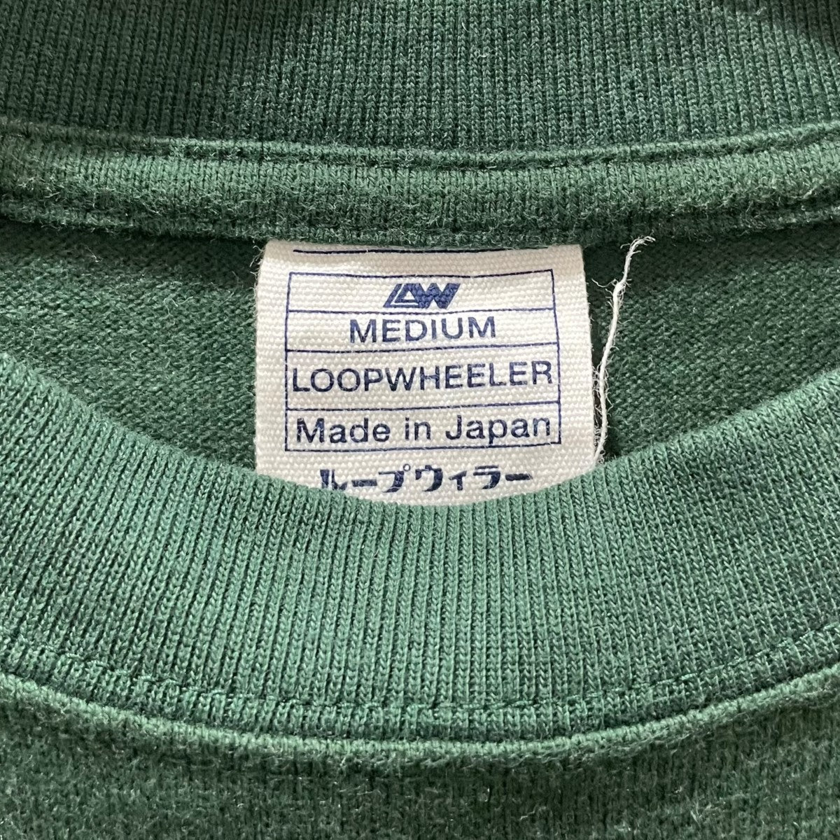 LOOPWHEELER ポケット半袖Tシャツ 古着・中古-5枚目のアイテム画像