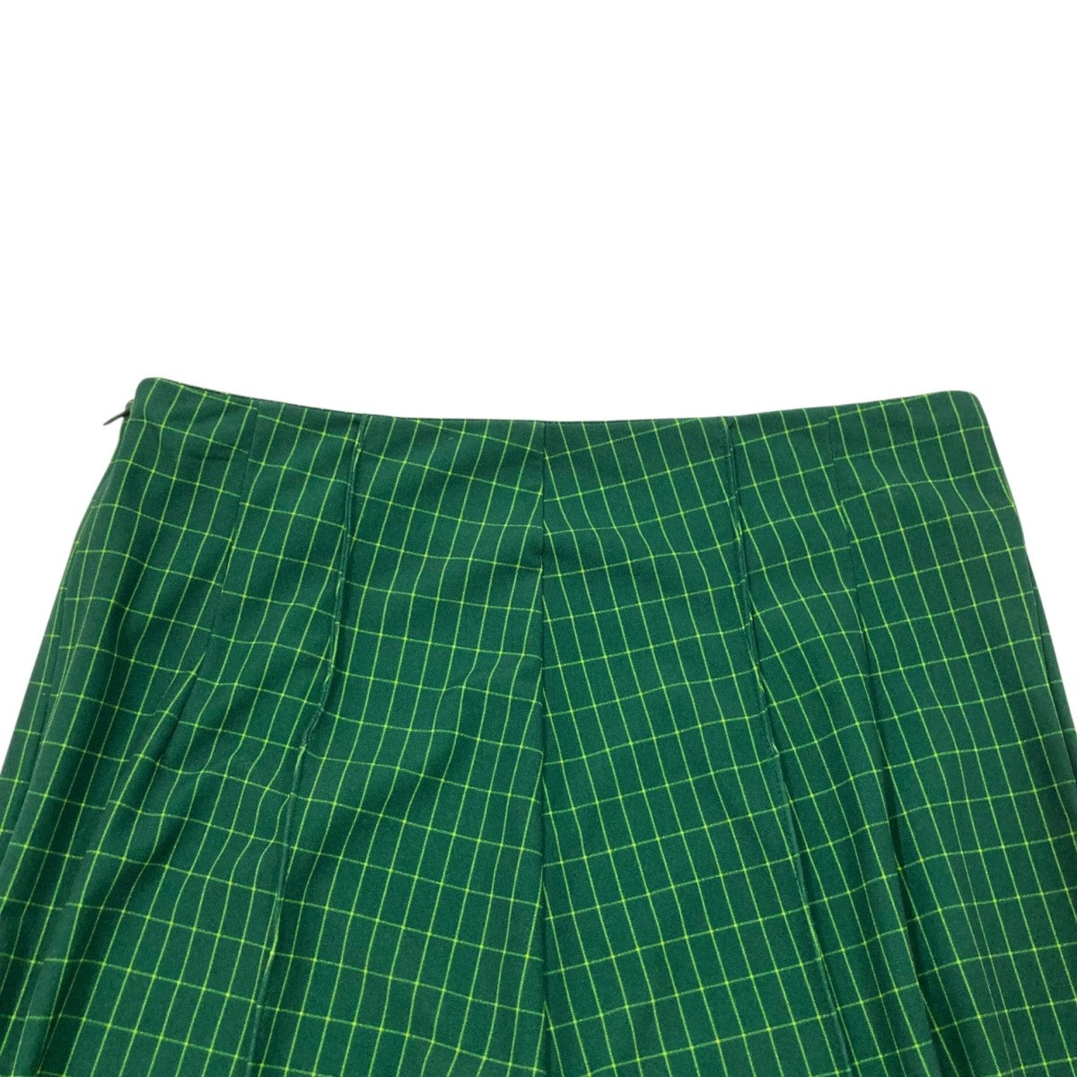 TOGA PULLA シャンブレーウールパンツ 36(※お直し済) TOGA PULLA(トーガプルラ) Tricot print jersey pantsフレア