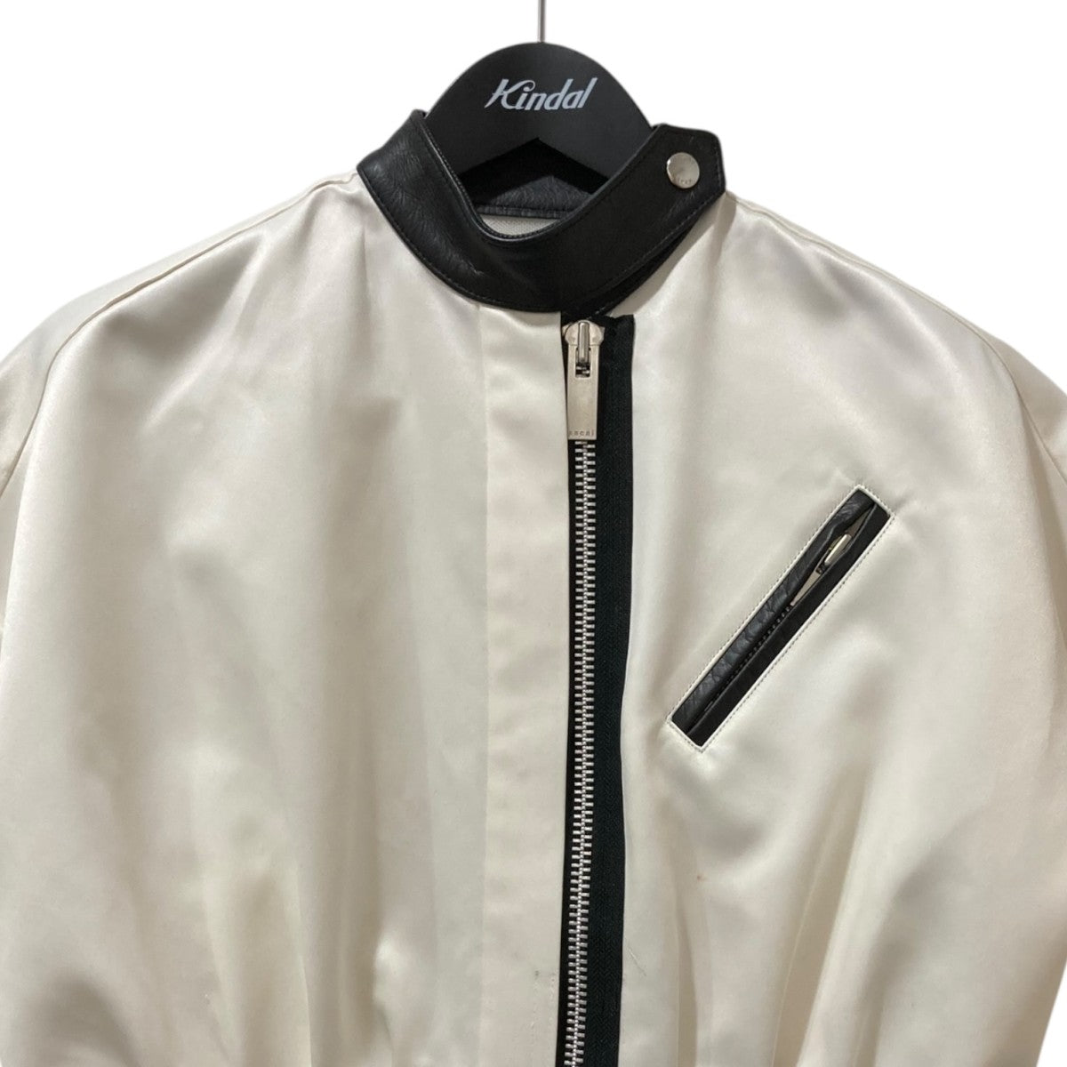 サカイ　sacai 美品　タグ付✰コレクション　MA-1ワンピース ドッキング sacai Sacai サカイ 22SS MA-1 ドッキング パフスリーブマキシ